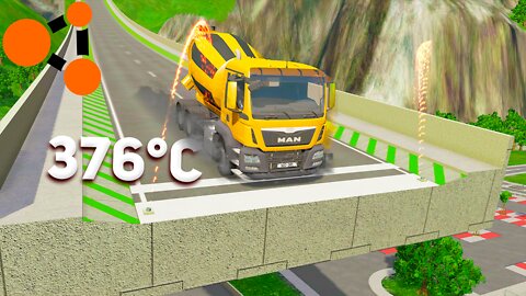 Truck Brake Test In Beamng Drive
