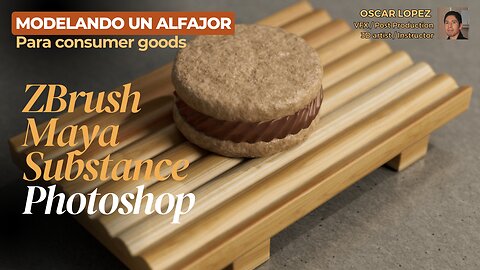 Live - Modelando Alfajor 3D - Consumer Goods