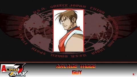 Street Fighter: Alpha 3 Max: Arcade Mode - Guy