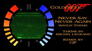 GoldenEye 007 Never Say Never Again Watch Theme