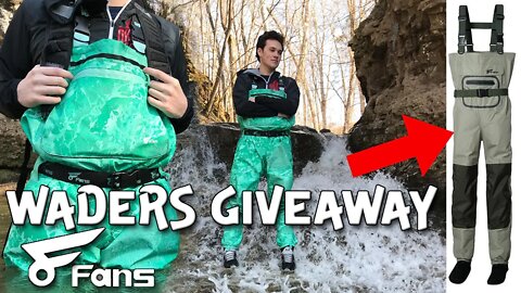We're giving away a pair of waders from our friend at 8Fans!
