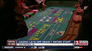 Casino lays off nearly all employees