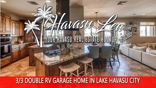 Lake Havasu Double RV Garage 💥NEW PRICE💥 2905 Swirl Dr MLS 1022573