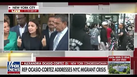 Close the Border!" - Protesters Drown Out AOC