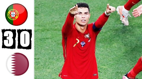 Portugal vs Qatarr 3-0 Extended Highlights & All Goals 2021 HD