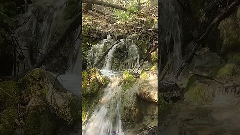 Water Wheel Creek, Waterfall above the Canyon Trail