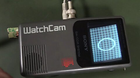 Sony WatchCam CRT Geometry Adjustment
