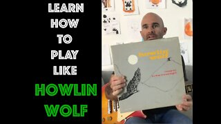 Play Guitar Like Howlin' Wolf! - 5 Minute Mini Lesson - Beginner Guitar Players