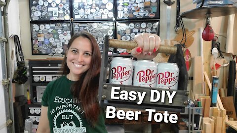 Easy DIY Beer Tote/Caddy
