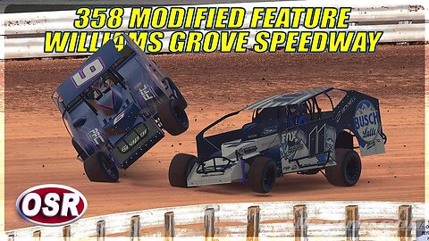358 Modified Official Race - Williams Grove Speedway - iRacing Dirt #dirtracing #iracingdirt