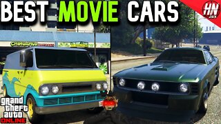Top 10 Movie Cars In GTA Online