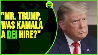 MR. TRUMP, WAS KAMALA A DEI HIRE?