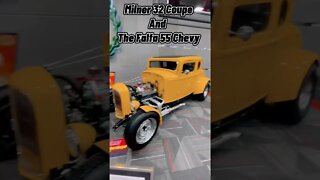 American Graffiti Milner 1932 Coupe and The Falfa 1955 Chevy! #shorts