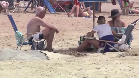 A Shirtless Joe Biden Relaxes At The Beach During His Latest Vacation