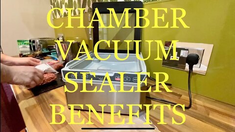Prepping - Chamber Vacuum Sealer benefits