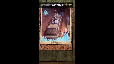 WDW Splash Mountain Drop-Slow Motion Nov 2020