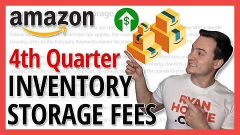 Amazon FBA 4th Quarter Inventory Storage Fees (October-December)