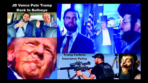 Jim Fetzer Victor Hugo Trump Becomes Assassination Bullet Bullseye By Choosing Zionist VP JD Vance