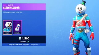 NEW FORTNITE CHRISTMAS SKINS OUT NOW! NEW CHRISTMAS SKINS IN FORTNITE! (FORTNITE BATTLE ROYALE)