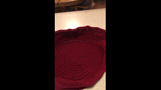 Crocheting a hat