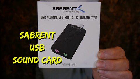 SABRENT USB Sound Card