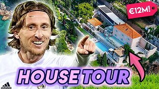 Luka Modric | House Tour | €12 Million Madrid Mansion & Luxury Villa In Croatia