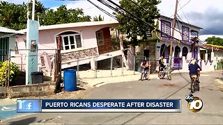 San Diego man describes desperation family in Puerto Rico faces