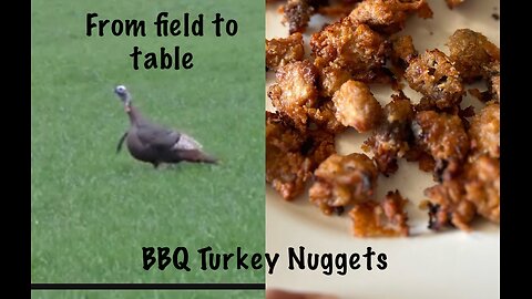 Cook with me BBQ Turkey Nuggets