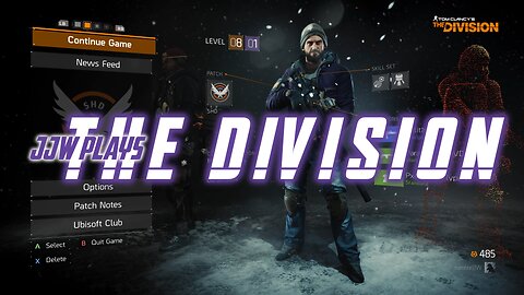 JJW Plays The Division | episode 8 "Garment District encounters"