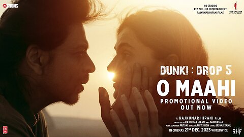 O Maahi | Video Song | HD Video | Dunki #Hdsong #newsong #music #trending #dunki