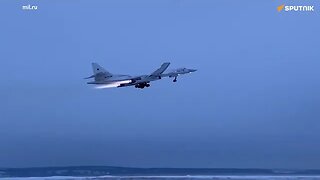 Dois bombardeiros estratégicos Tu-160 da Rússia realizaram voo