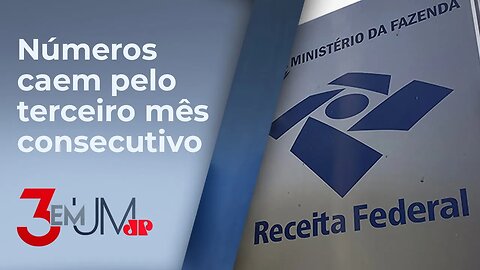 Receita Federal: Arrecadação com impostos registra queda nos primeiros meses de governo