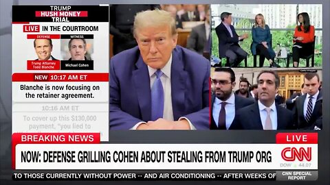CNN Baffled, Reacting To Michael Cohen Embezzling Money From The Trump Organization