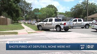 Deputies shot at during welfare check in Tampa, sheriff's office says