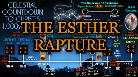 CELESTIAL COUNTDOWN TO CHRIST’S 1,000-YEAR REIGN! AN 83-YEAR PATTERN - ESTHER RAPTURE AND HAMAN 2.0