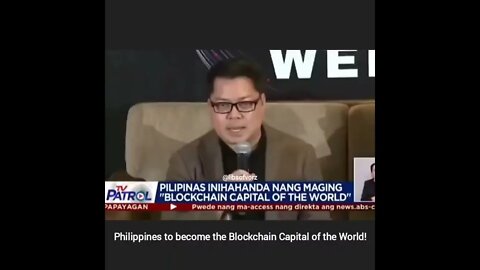 The Philippines plan to become the "Blockchain Capital of the World!" Not bad.