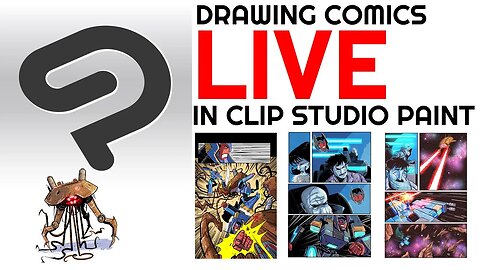 Drawing in Clip Studio Paint Live!