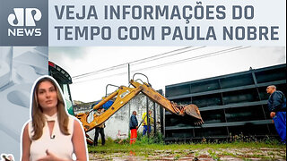 Porto Alegre fecha comportas do Guaíba por medida preventiva | Previsão do Tempo