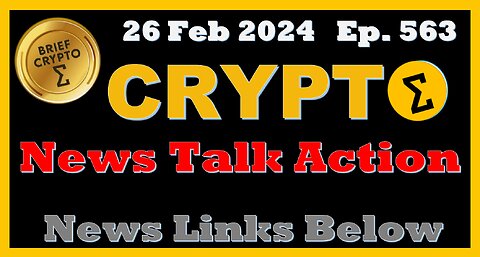 Brief #Crypto #Bitcoin #BTC #Ethereum #ETH #ETF #COTI #PEPE #KIZUNA #MEME #Gaming - News Talk Action