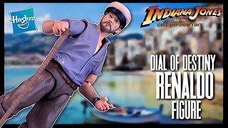 Hasbro Indiana Jones Adventure Series The Dial of Destiny Renaldo Figure @TheReviewSpot