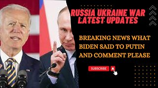 Biden says Putin trying to intimidate Ukrainians by imposing martial law in annexed regions:updates