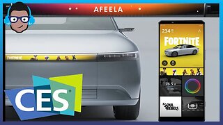 CES 2023 Sony and Honda's AFEELA electric car is a game changer!