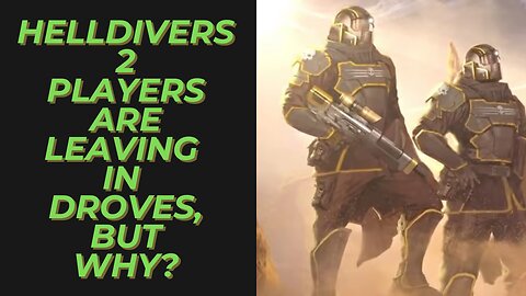 Helldivers 2 Has Lost 90% of Players and It Doesn't Look Like They are Coming Back Any Time Soon