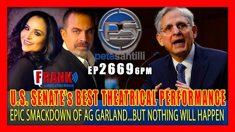 EP 2669-6PM EPIC SMACKDOWN OF ATTORNEY GENERAL GARLAND DURING U.S. SENATE HEARING