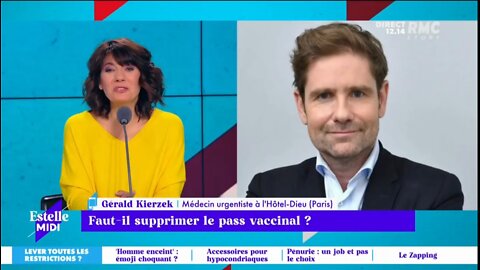 🔴🇫🇷 Gérald Kierzek médecin urgentiste à Paris, fait un petit bilan du pass vaccinal :