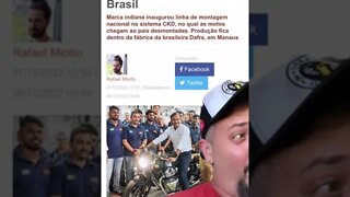 Royal Enfield começa a montar motos no Brasil #shorts