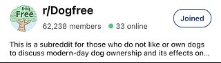 r/Dogfree subreddit posts (Part 1)