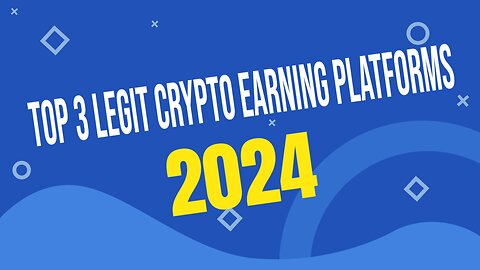 Top 3 LEGIT Crypto Earning Apps