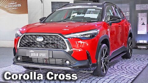 New 2021 Toyota Corolla Cross Urban Sport: Stylish compact SUV