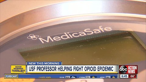 USF professor joining the fight against the opioid epidemic